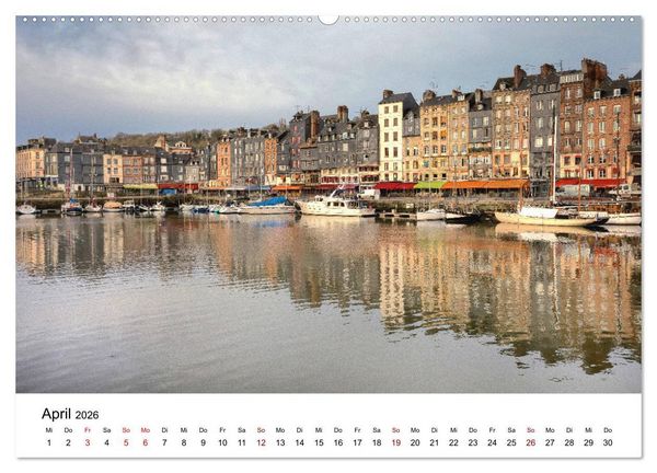Produktbild: Normandie - Land am Meer (Wandkalender 2026 DIN A2 quer), CALVENDO Monatskalender
