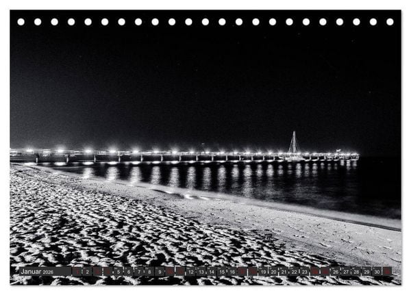 Produktbild: Ein Blick auf das Ostseebad Boltenhagen (Tischkalender 2026 DIN A5 quer), CALVENDO Monatskalender