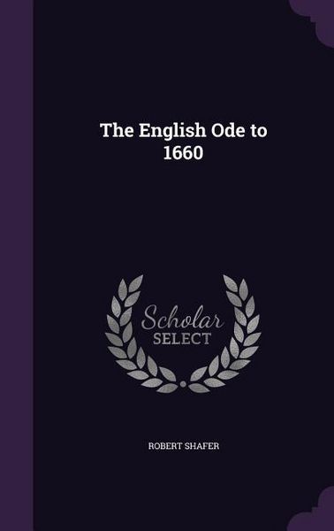 Produktbild: The English Ode to 1660