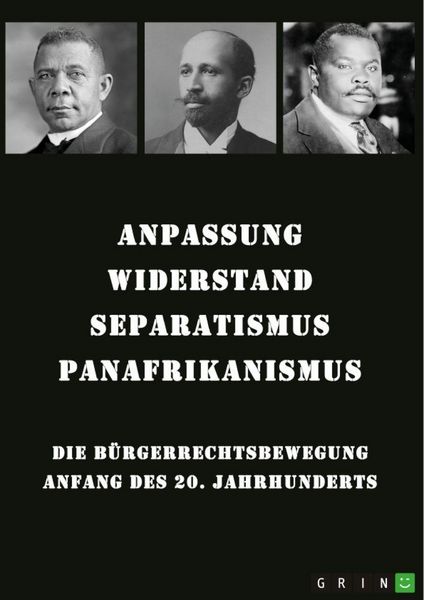 Produktbild: Anpassung, Widerstand, Separatismus, Panafrikanismus