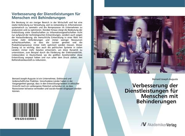 Verbesserung der Dienstleistungen für Menschen mit Behinderungen, Taschenbuch von Bernard Joseph-Auguste, AV Akademikerverlag, 9786200659095