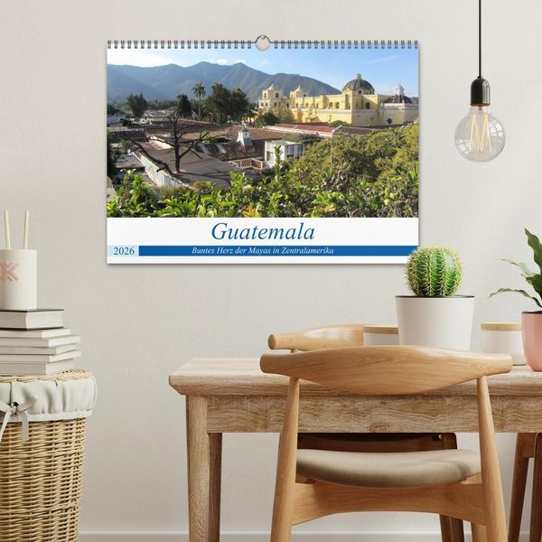 Produktbild: Guatemala - Buntes Herz der Mayas in Zentralamerika (Wandkalender 2026 DIN A3 quer), CALVENDO Monatskalender