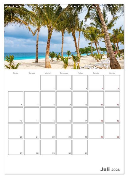 Produktbild: Sansibar - Traumreiseziel (Wandkalender 2026 DIN A3 hoch), CALVENDO Monatskalender