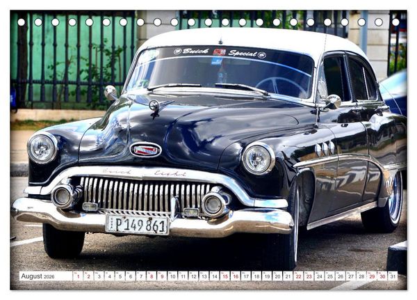 Produktbild: BUICK SPECIAL '51 (Tischkalender 2026 DIN A5 quer), CALVENDO Monatskalender