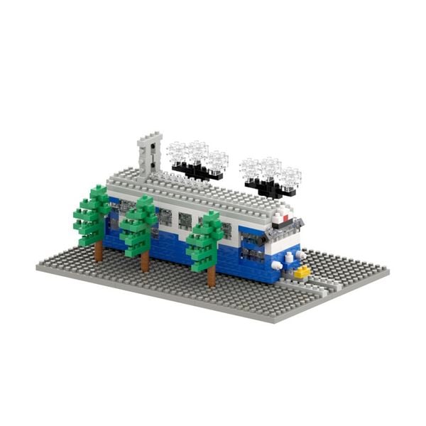 Produktbild: BRIXIES 200195 - G&ouml;teborg Tram, 3D Konstruktionsbausatz aus Ministeinen, 327 Teile