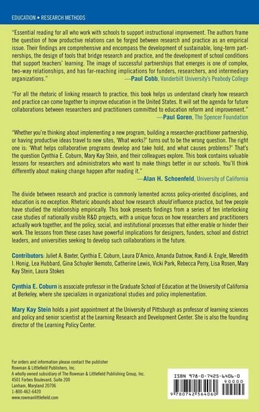 Produktbild: Research and Practice in Education