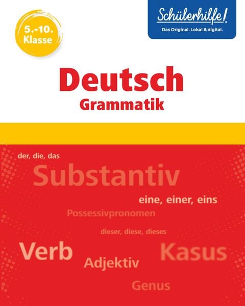Produktbild: Deutsch Grammatik 5.-10. Klasse I Sch&uuml;lerhilfe