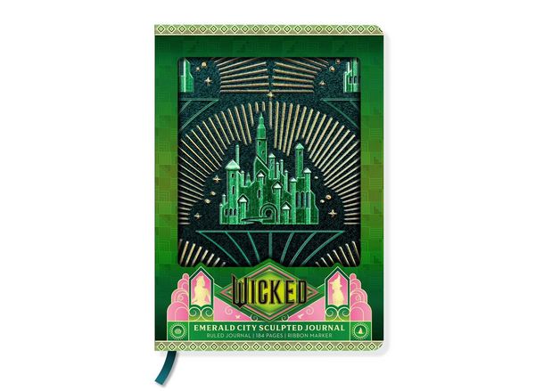 Produktbild: Wicked: Emerald City Sculpted Journal