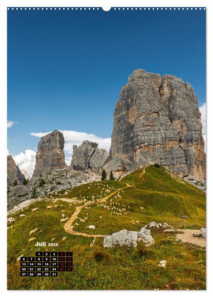 Produktbild: S&uuml;dtirol, das Wanderparadies (Wandkalender 2026 DIN A2 hoch), CALVENDO Monatskalender