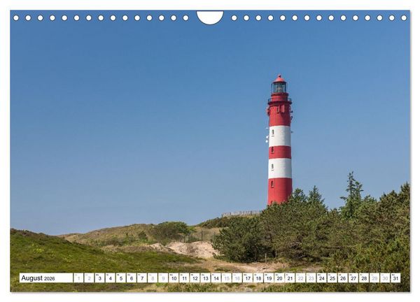 Produktbild: Amrum - Perle im nordfriesischen Wattenmeer (Wandkalender 2026 DIN A4 quer), CALVENDO Monatskalender