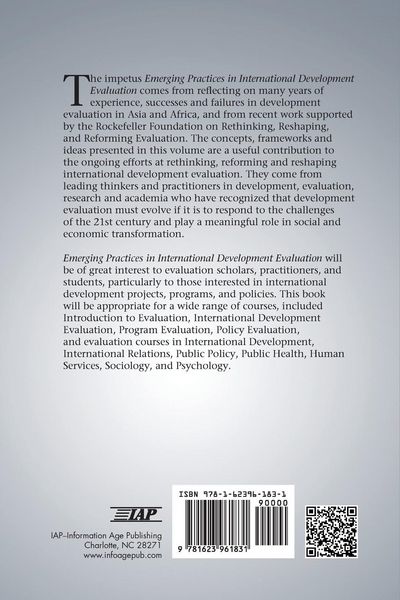 Produktbild: Emerging Practices in International Development Evaluation