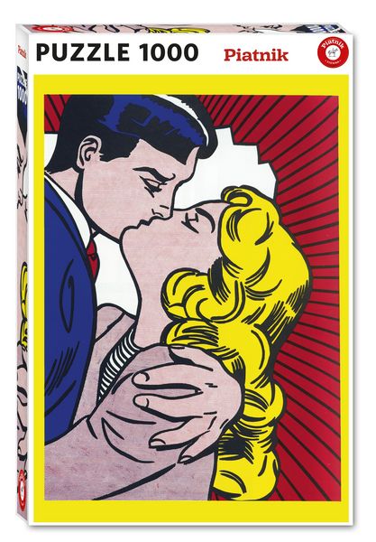 Produktbild: Lichtenstein - Kiss III - 1000 Teile Puzzle