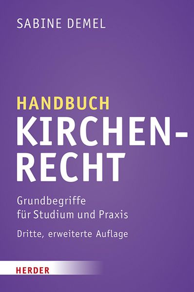 Produktbild: Handbuch Kirchenrecht