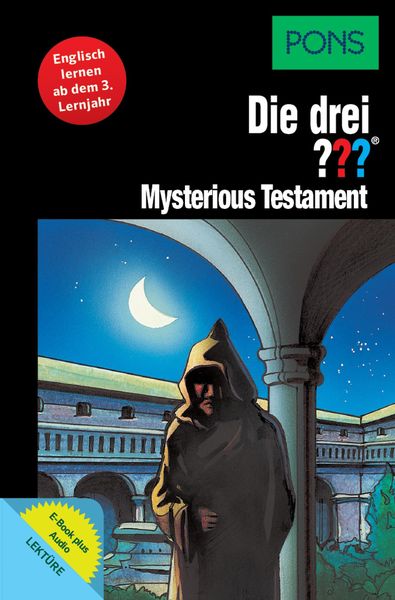 Produktbild: PONS Die drei ??? Fragezeichen Mysterious Testament mit Audio