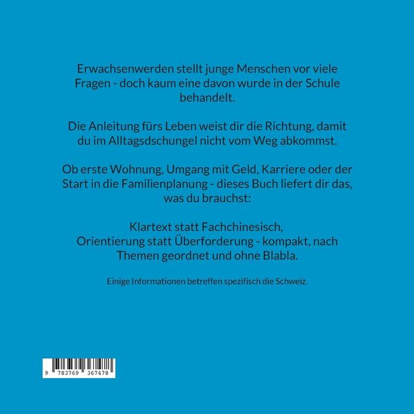 Produktbild: Die Anleitung f&uuml;rs Leben