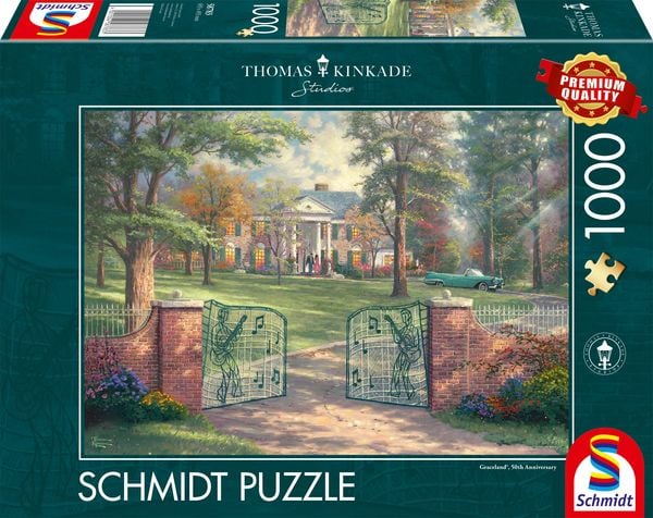 Schmidt Spiele - Thomas Kinkade - Graceland, 50th Anniversary, 1.000 Teile