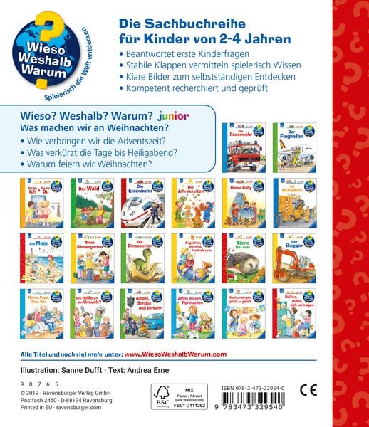 Produktbild: Wieso? Weshalb? Warum? junior (2-4 J.), Band 44 - Was machen wir an Weihnachten?