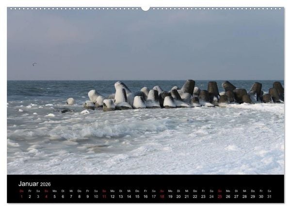Produktbild: Sylt 2026 (hochwertiger Premium Wandkalender 2026 DIN A2 quer), Kunstdruck in Hochglanz