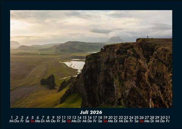 Produktbild: Landschaftskalender 2026 Fotokalender DIN A5