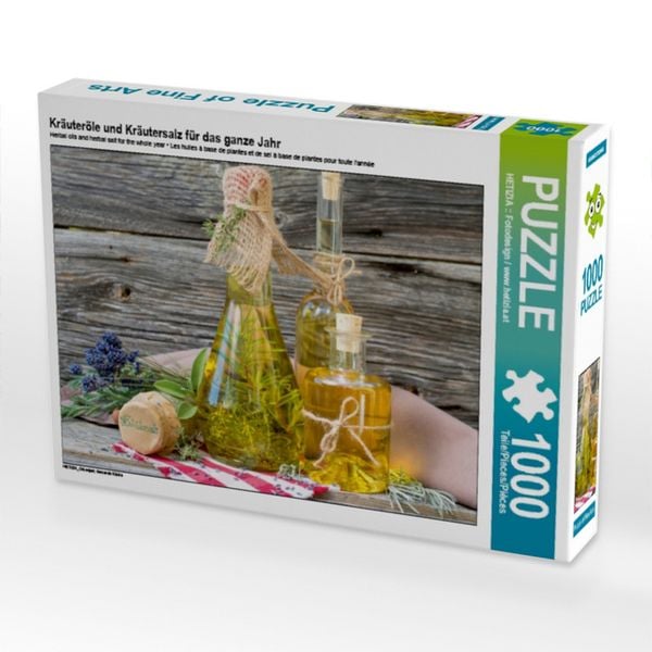 Kräuteröle und Kräutersalz für das ganze Jahr (Puzzle)