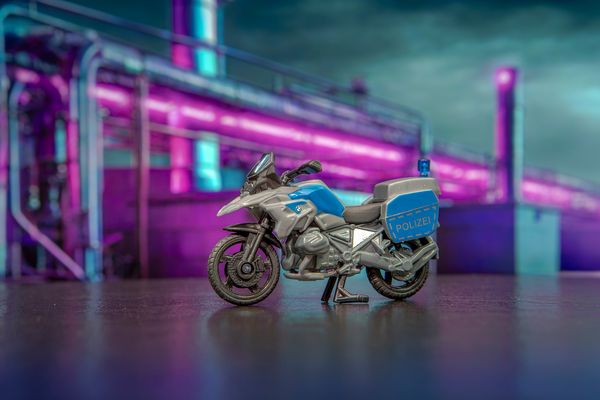 Produktbild: Siku 1551 BMW Polizeimotorrad