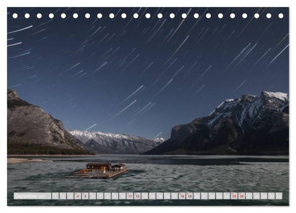 Produktbild: Die kanadischen Rockies (Tischkalender 2027 DIN A5 quer), CALVENDO Monatskalender