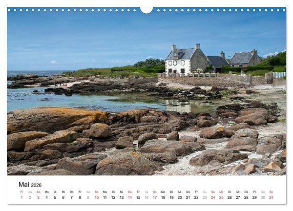 Produktbild: Bretonische Impressionen (Wandkalender 2026 DIN A3 quer), CALVENDO Monatskalender