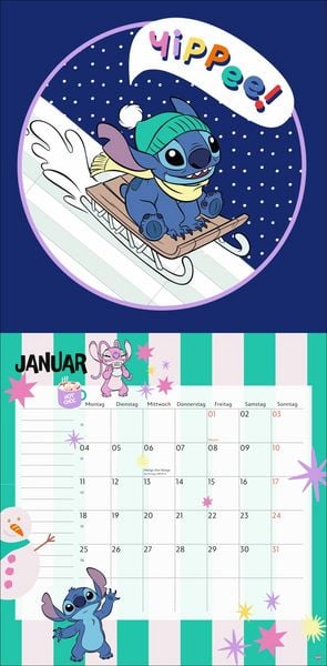 Produktbild: Stitch Broschurkalender 2027