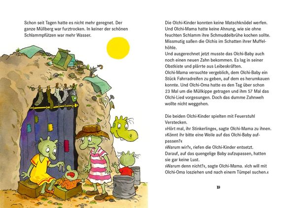 Produktbild: Die Olchis im Land der Dinos