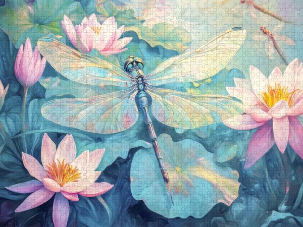 Produktbild: CALVENDO Puzzle Verspieltheit und Harmonie | 1000 Teile Lege-Gr&ouml;&szlig;e 64x48cm Foto-Puzzle f&uuml;r gl&uuml;ckliche Stunden