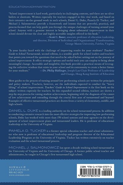 Produktbild: Teachers' Guide to School Turnarounds