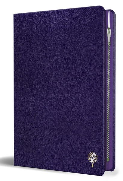 Produktbild: Biblia Reina Valera 1960 Tamano grande, letra grande piel morada con