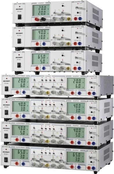 Produktbild: VOLTCRAFT VSP 2405 Labornetzger&auml;t, einstellbar 0.1 - 40 0 - 5A 409W Anzahl Ausg&auml;nge 3 x