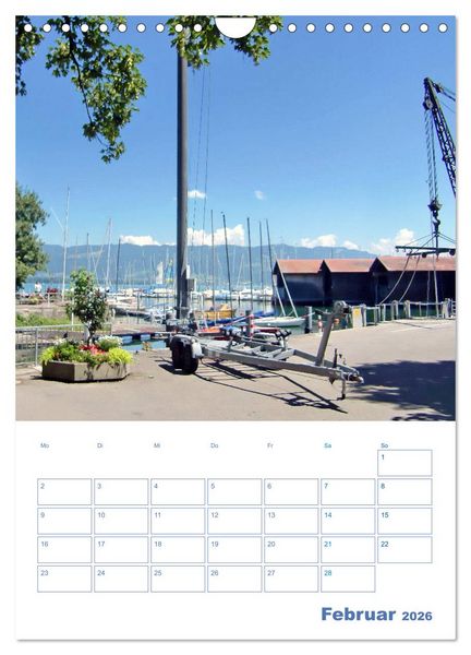 Produktbild: Lindau. Die Gl&uuml;cksfinder-Insel (Wandkalender 2026 DIN A4 hoch), CALVENDO Monatskalender