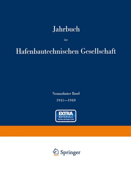 Produktbild: Jahrbuch der Hafenbautechnischen Gesellschaft