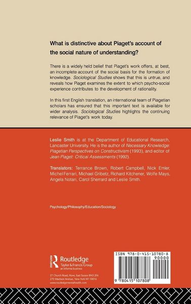 Produktbild: Sociological Studies
