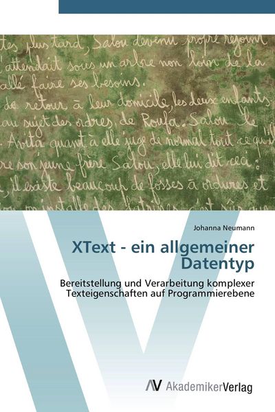 Produktbild: XText - ein allgemeiner Datentyp