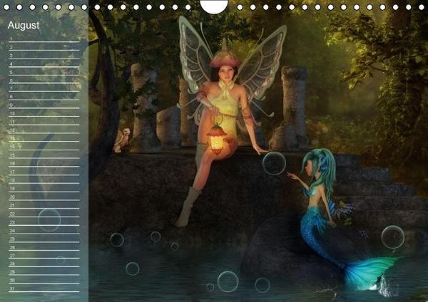 Produktbild: Elfenlichter (Wandkalender immerw&auml;hrend DIN A4 quer)