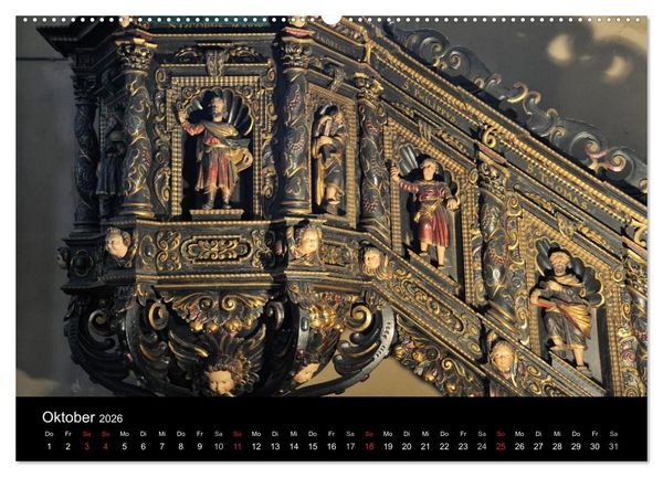 Produktbild: Orte des Glaubens (Wandkalender 2026 DIN A2 quer), CALVENDO Monatskalender