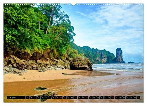 Produktbild: Thailand Sonne und Strand (hochwertiger Premium Wandkalender 2026 DIN A2 quer), Kunstdruck in Hochglanz