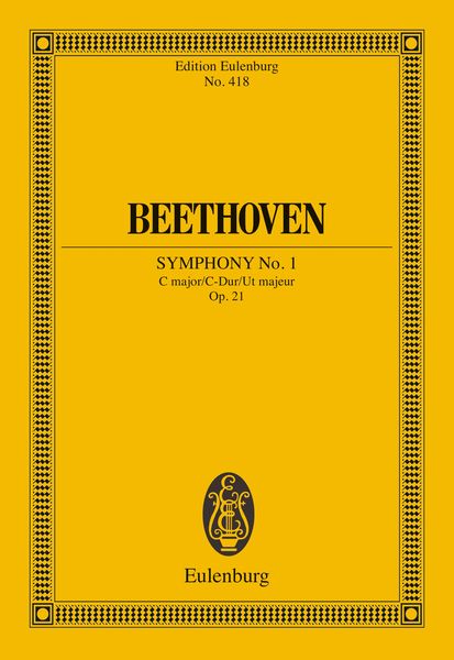 Produktbild: Symphony No. 1 C major