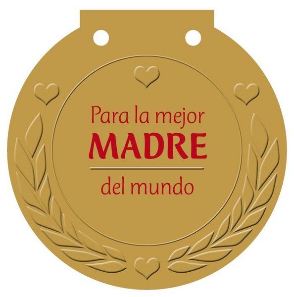Produktbild: Para la mejor madre del mundo : &iexcl;una medalla para alguien muy especial!