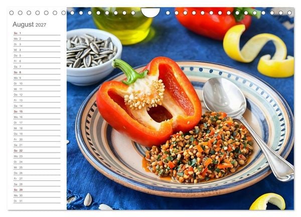 Produktbild: Zero Waste Pesto - 12 Monate, 12 Reste, unendlich Geschmack (Wandkalender 2027 DIN A4 quer), CALVENDO Monatskalender