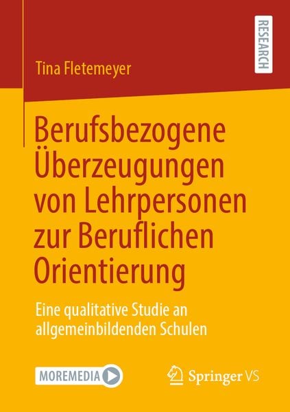 Produktbild: Berufsbezogene &Uuml;berzeugungen von Lehrpersonen zur Beruflichen Orientierung