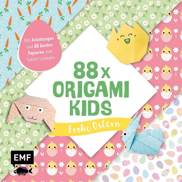 Produktbild: 88 x Origami Kids &ndash; Frohe Ostern!
