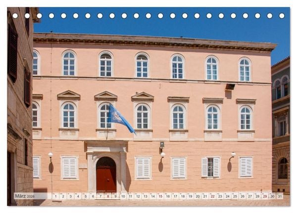 Produktbild: Zadar - R&ouml;mische Metropole in Kroatien (Tischkalender 2026 DIN A5 quer), CALVENDO Monatskalender