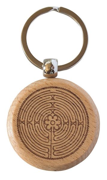 Schlüsselanhänger 'Labyrinth Chartes'