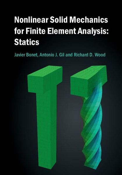 Produktbild: Nonlinear Solid Mechanics for Finite Element Analysis: Statics