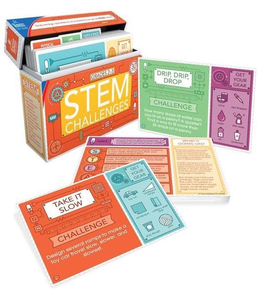Stem Challenges Science Learning Cards