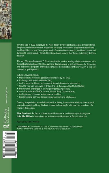 Produktbild: The Iraq War and Democratic Politics